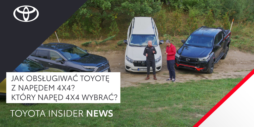 Jak obsługiwać Toyotę z napędem 4x4? Który napęd 4x4 wybrać? | Toyota Insider News
