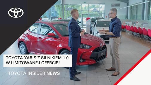 Toyota Yaris z silnikiem 1.0 w limitowanej ofercie! | Toyota Insider News