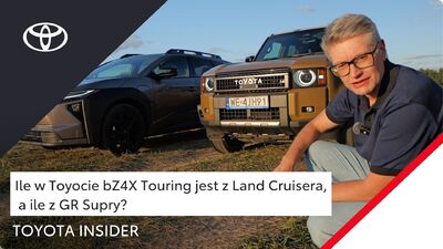 Ile w Toyocie bZ4X Touring jest z Land Cruisera, a ile z GR Supry? | Toyota Insider