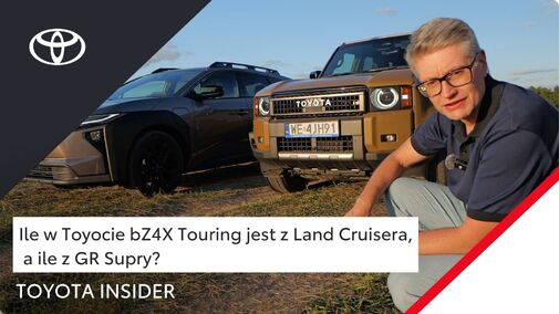 Ile w Toyocie bZ4X Touring jest z Land Cruisera, a ile z GR Supry? | Toyota Insider