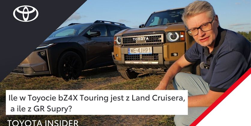 Ile w Toyocie bZ4X Touring jest z Land Cruisera, a ile z GR Supry? | Toyota Insider