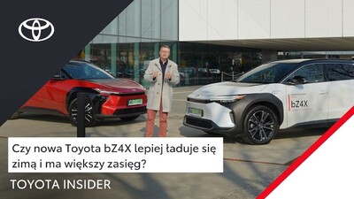 Czy nowa Toyota bZ4X zimą ładuje się szybciej i ma większy zasięg niż poprzednia? | Toyota Insider