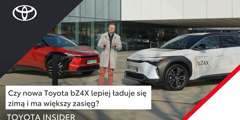 Czy nowa Toyota bZ4X zimą ładuje się szybciej i ma większy zasięg niż poprzednia? | Toyota Insider