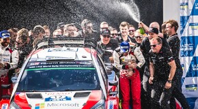 Historické víťazstvo Fínov s Toyotou Yaris WRC na domácej rallye 