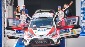 Historické víťazstvo Fínov s Toyotou Yaris WRC na domácej rallye 