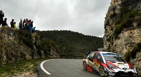 TOYOTA GAZOO Racing v cieli Katalánskej rely - ako na horskej dráhe