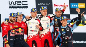 Ott Tänak i Toyota Yaris WRC triumfują w Szwecji