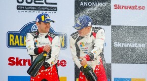 Ott Tänak i Toyota Yaris WRC triumfują w Szwecji