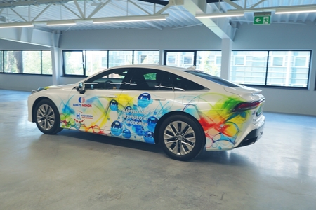 Wodorowa Toyota Mirai we flocie innowacyjnej firmy BIBUS MENOS