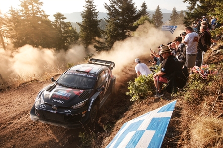 Rallye Akropolis: Snaha Toyoty o získání pozice skončila  nezdarem