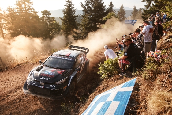 Rallye Akropolis: Snaha Toyoty o získání pozice skončila  nezdarem