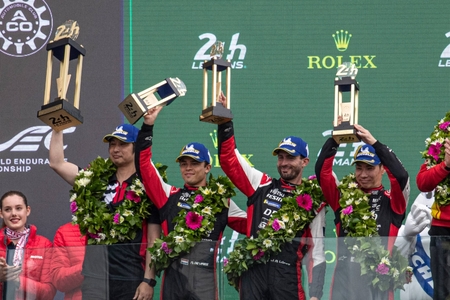 24 hodín Le Mans – pódiové umiestnenie Toyoty po nervydrásajúcom súboji
