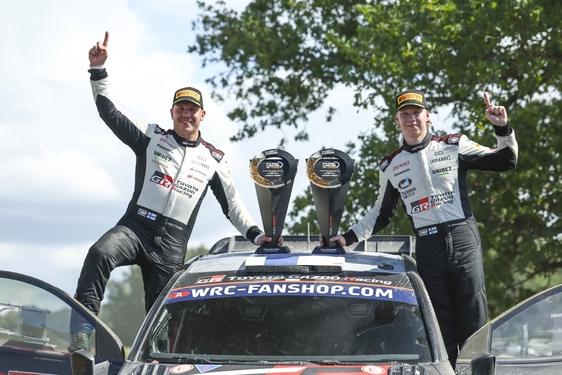 Podwójne zwycięstwo TOYOTA GAZOO Racing w Rajdzie Łotwy