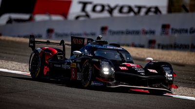 Frustrace týmu TOYOTA GAZOO Racing na okruhu Fuji