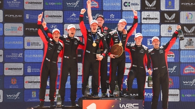 Rallye Kanárské ostrovy: Rovanperä první v cíli a za ním další trojice vozů TOYOTA GAZOO Racing