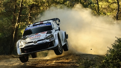 Toyota na podium Rajdu Akropolu