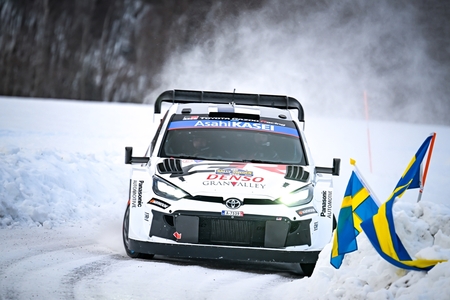 Toyota získala na Švédské rallye první dvě místa 