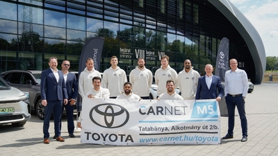 MOL Tatabánya KC és Toyota CARNET M5: a piacvezető autómárkával erősít a bajnoki bronzérmes és EHF Európa Kupa-ezüstérmes kézilabdacsapat