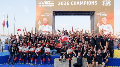 Evans i Martin mistrzami świata WRC 2026. TOYOTA GAZOO Racing z potrójną koroną