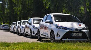 600 hybrydowych Yarisów w programie Panek CarSharing