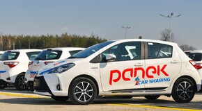 600 hybrydowych Yarisów w programie Panek CarSharing