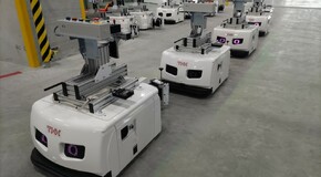 Next-generation AGV (Automated Guided Vehicle) transportation system