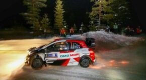 Arktická rely – Fín Rovanperä si s Toyotou Yaris WRC vybojoval vedenie