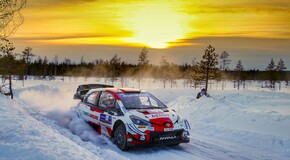 Arktická rely – Fín Rovanperä si s Toyotou Yaris WRC vybojoval vedenie