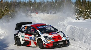 Arktická rely – Fín Rovanperä si s Toyotou Yaris WRC vybojoval vedenie