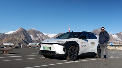 Blisko 3000 km po najpiękniejszych drogach Europy z Toyota Charging Network i elektryczną Toyotą bZ4X