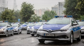 43 hybrydowe Toyoty Auris TS Kombi dla Policji w Katowicach