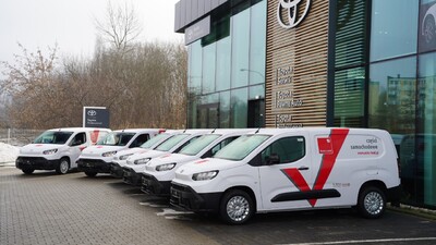 Auto Land Polska odebrał 23 Toyoty PROACE CITY Long