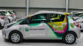 Bank BGŻ zwiększa grupę zelektryfikowanych samochodów w swojej flocie