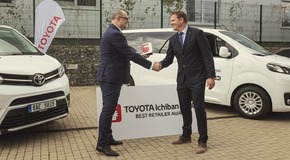 Nejlepším prodejcem značky Toyota v Česku podle doporučení zákazníků je pro rok 2020 společnost Dolák České Budějovice