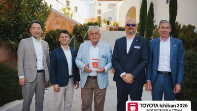 Toyota ocenila nejlepší evropské prodejce včetně českého Autostylu z Trutnova