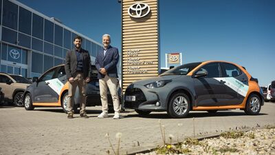 Toyota předala Anytime dalších 180 hybridních Yarisů