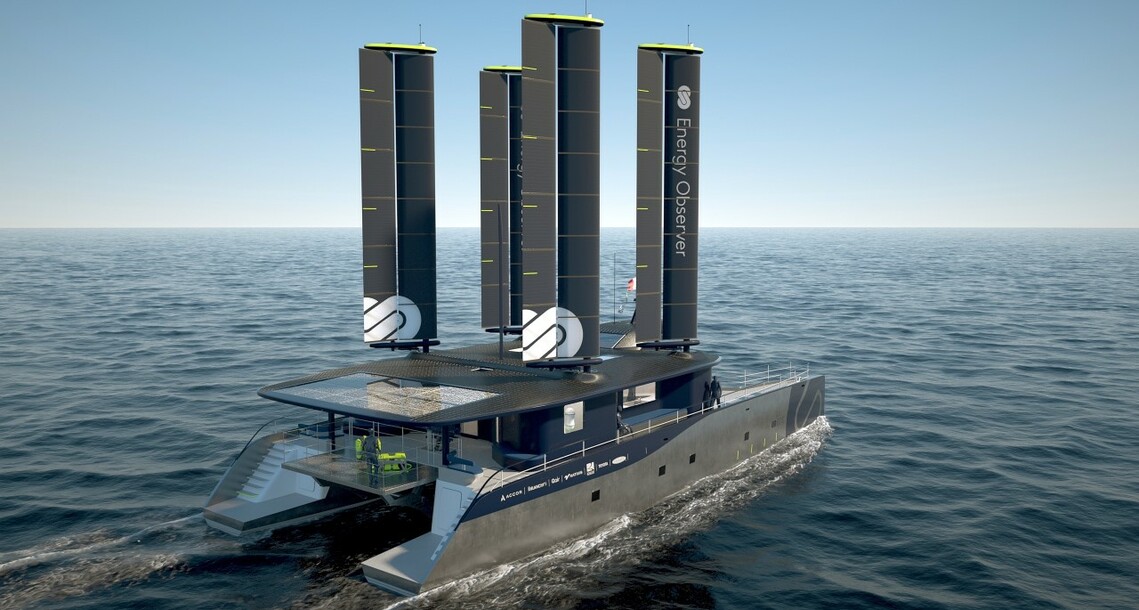 Toyota wspiera kolejną misję wodorowego katamaranu Energy Observer
