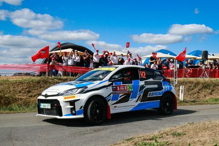 Wodorowe samochody rajdowe i wyścigowe Toyoty na Goodwood Festival of Speed 2023