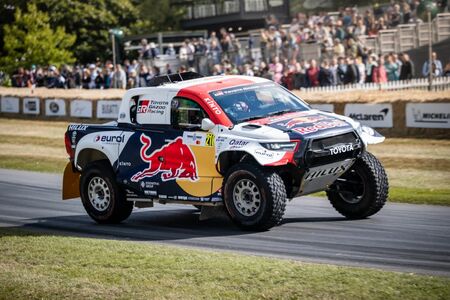 Wodorowe samochody rajdowe i wyścigowe Toyoty na Goodwood Festival of Speed 2023