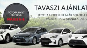Bevezető kedvezménnyel érhető el most hétvégén a vadonatúj Toyota Aygo X 