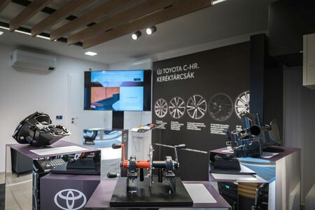 Tatabányán épült fel a jövő Toyota márkakereskedésének prototípusa