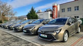 Hibrid Toyoták a Coca-Cola HBC Magyarország flottájában