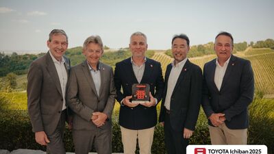 Toyota nagrodziła najlepszych europejskich dealerów podczas gali Ichiban 2025