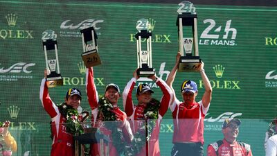 Toyota je vítězem závodu 24 hodin Le Mans