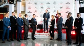 Toyota wyłoniła najlepszych specjalistów pracujących w salonach marki w konkursie Mistrzowie Toyoty 2019