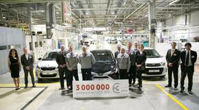 Toyota Aygo se stala třímiliontým vozem vyrobeným v TPCA