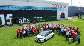 Toyota Yaris hlásí tři miliony vyrobených vozů