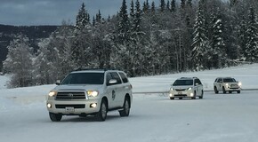 Europejski etap długodystansowego testu drogowego Toyoty przez 5 kontynentów