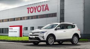 V PETROHRADSKOM ZÁVODE TOYOTY BOLA SPUSTENÁ VÝROBA MODELU RAV4