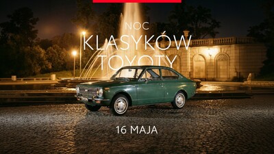 Noc Klasyków Toyoty już 16 maja. Kultowe modele i wyjątkowa atmosfera japońskiej motoryzacji
